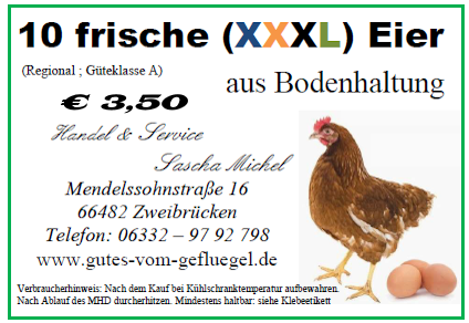 10 XXXL Eier